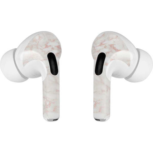 Rose Gold Marble Apple AirPods Pro Skin